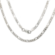 cadena barbada 3x1 en plata