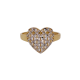 Anillo Corazón Kilt oro amarillo