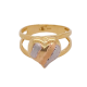 Anillo Corazón Trioro 3 Oros