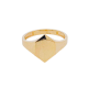Anillo Rombo Oro Amarillo